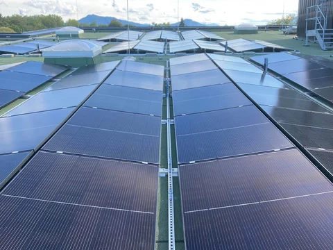 PV Anlage PiORAMA Familienbad PV Anlage PiORAMA Familienbad